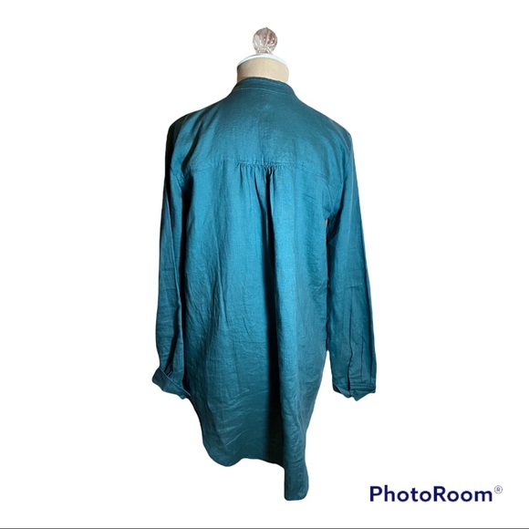 Eileen Fisher Mandarin Collar Tunic - Picture 2 of 12